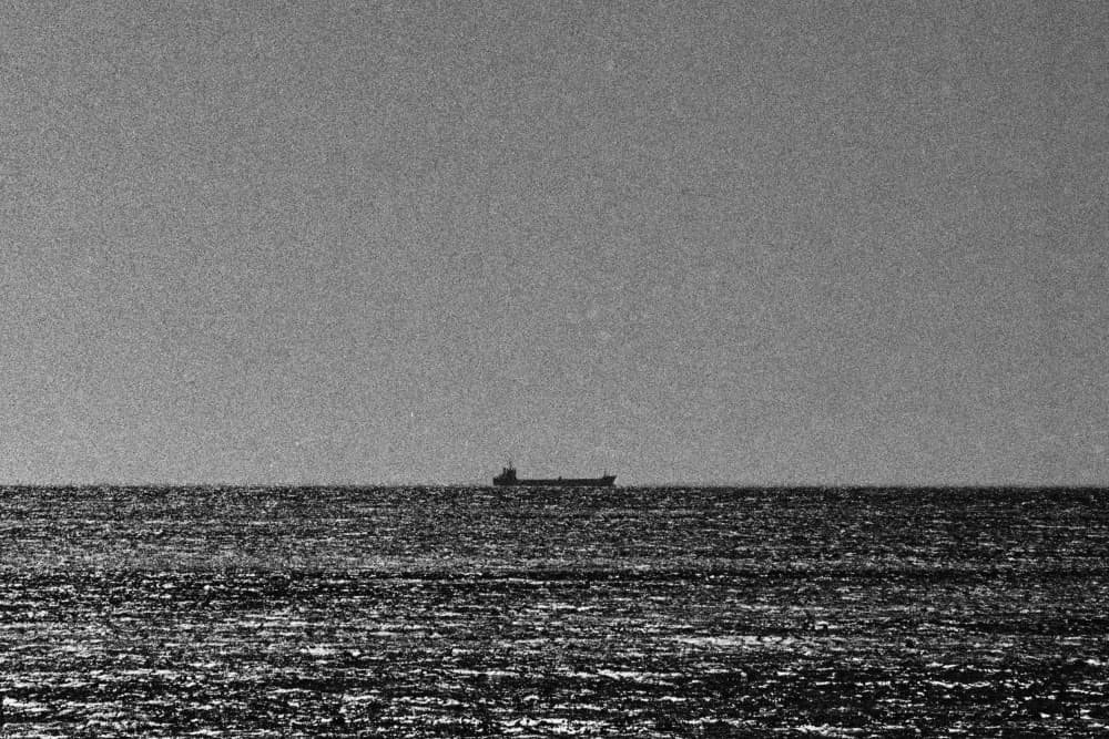 Distant Ocean Vessel by Paulo Abrantes — canvas wall art