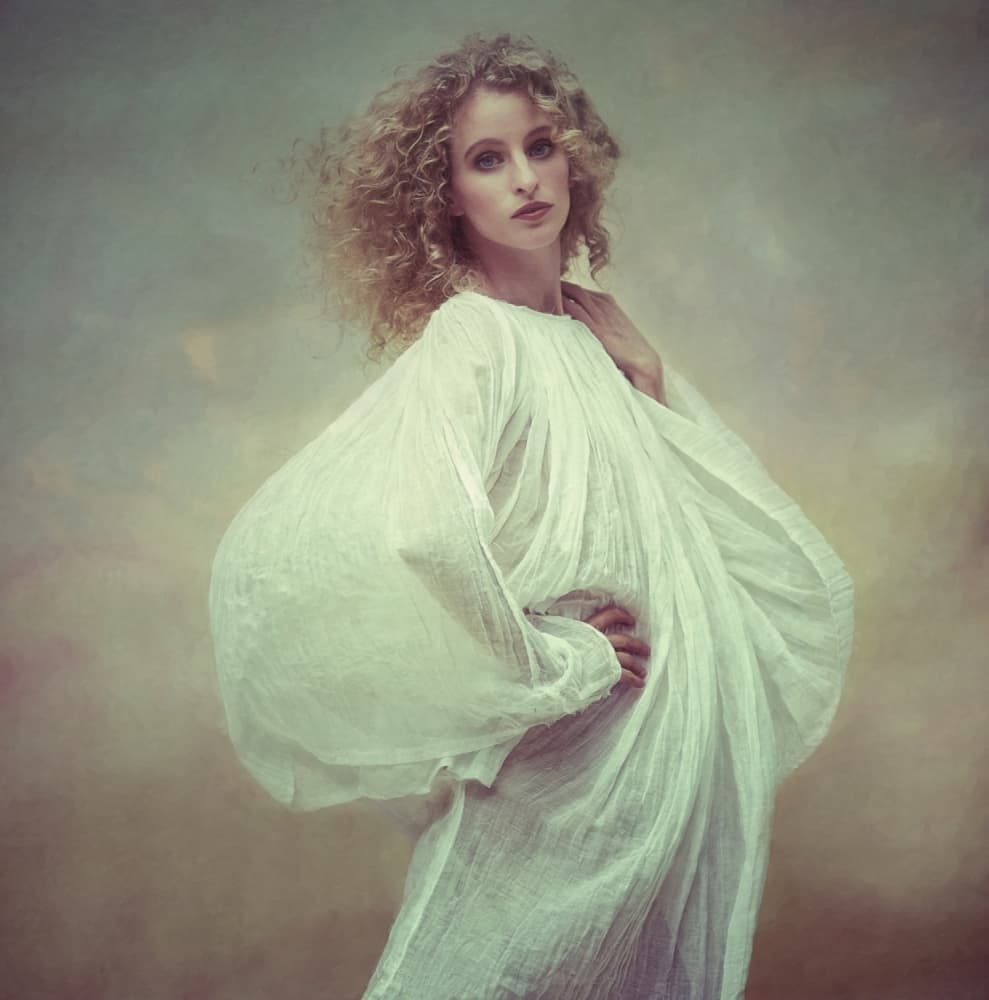 Graceful Ethereal Woman by kenp — canvas wall art