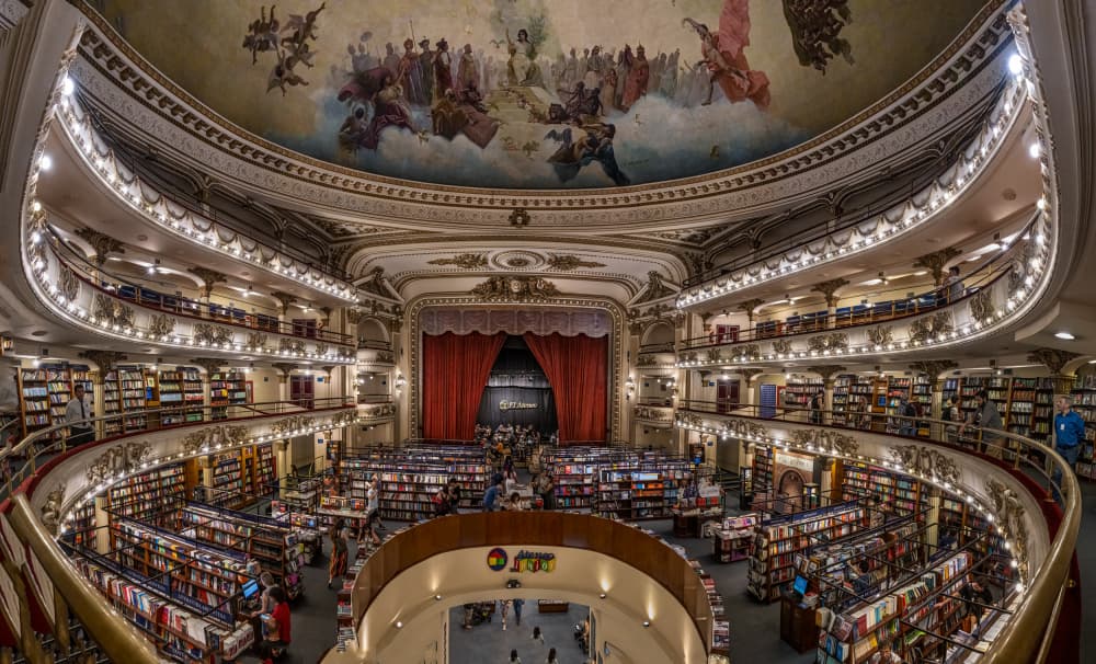 Historic Book Palace by Allen SDCA — canvas wall art