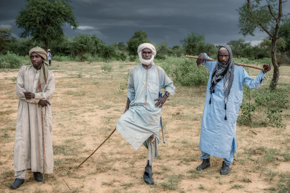 Traditional Desert Men by Trevor Cole — canvas wall art