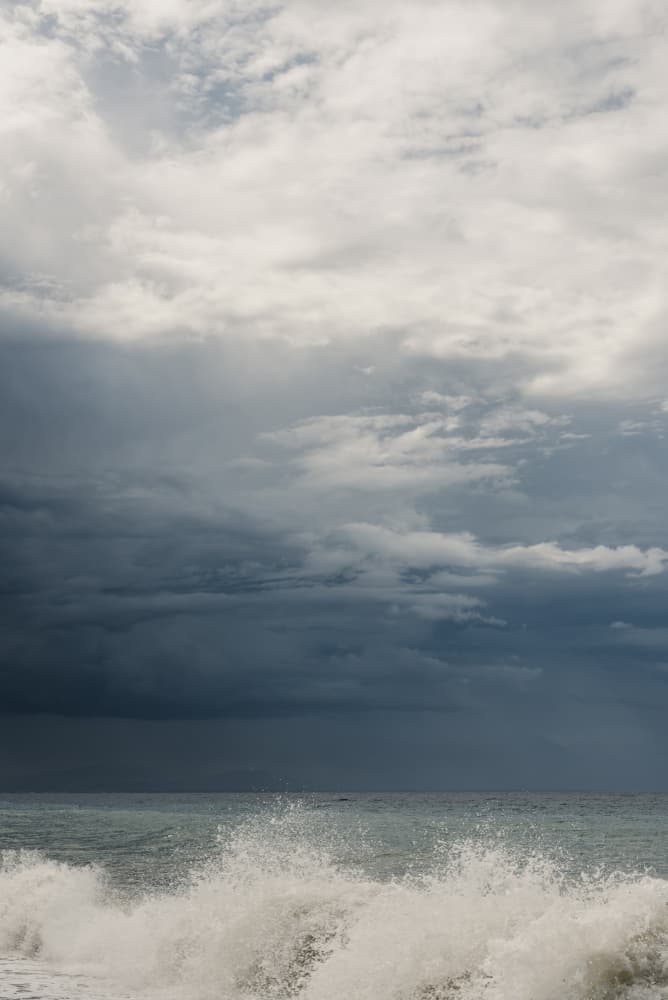 Stormy Ocean Waves by Photolovers — canvas wall art