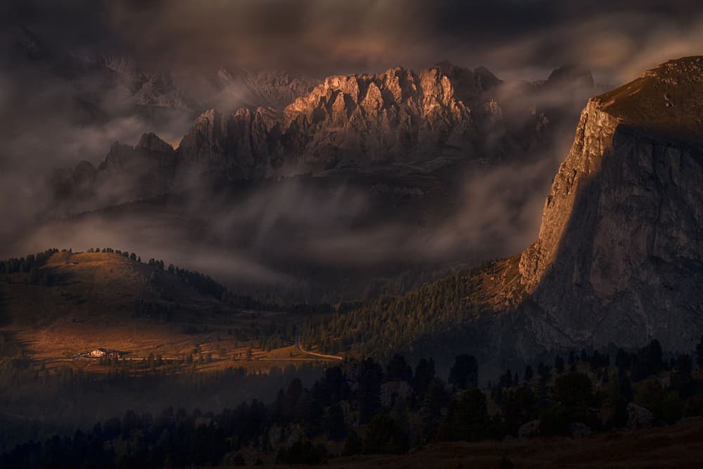 As the clouds started to move by Peter Svoboda MQEP — canvas wall art