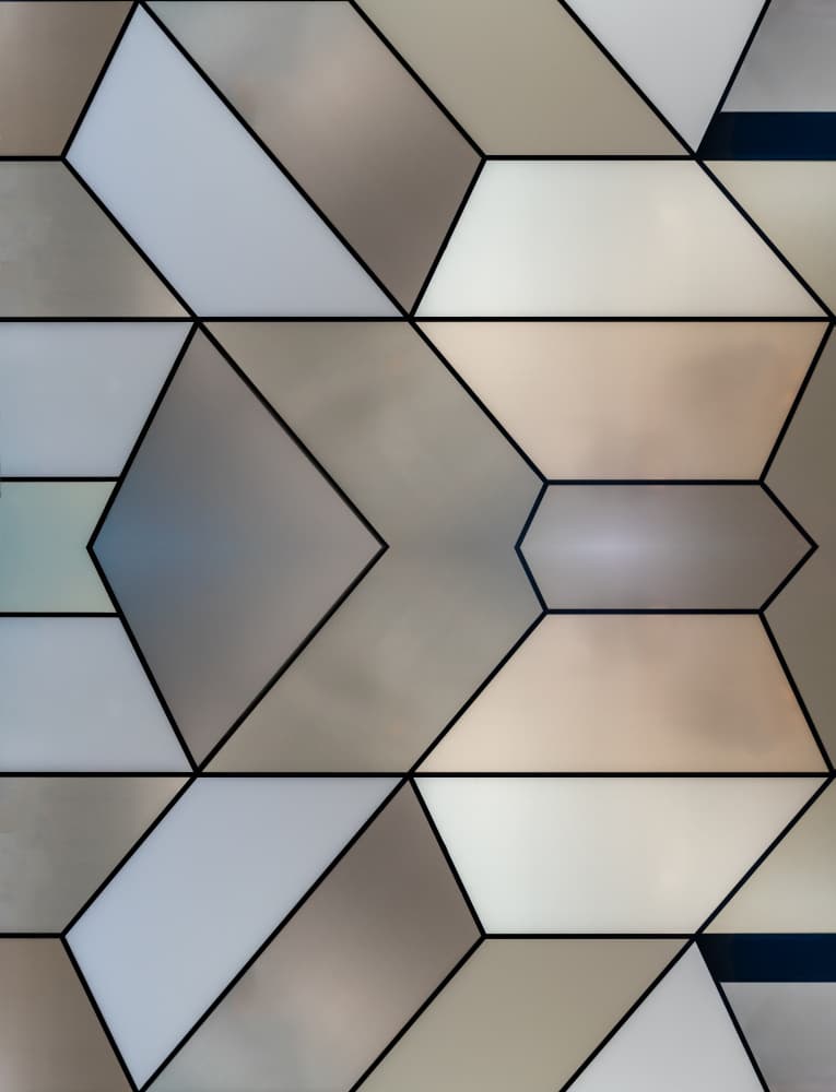 Interlocking Abstract Shapes by David Chiodo — canvas wall art