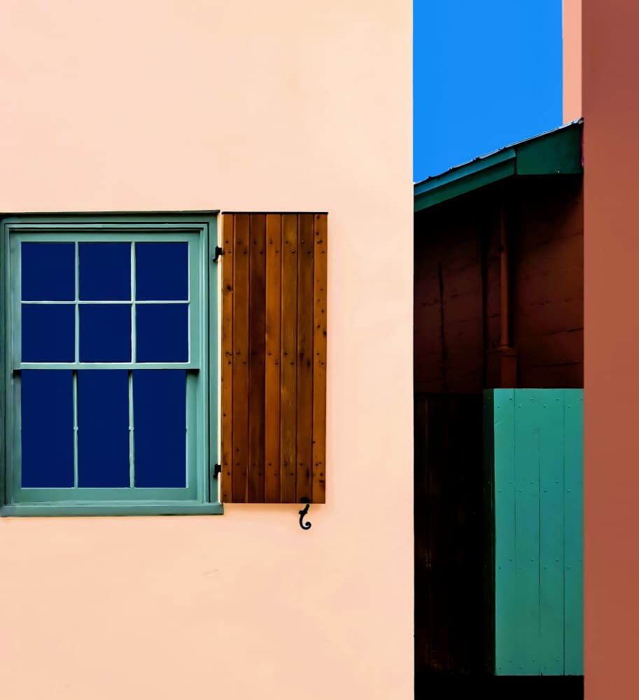 Vibrant Architectural Blocks by Arnon Orbach — canvas wall art