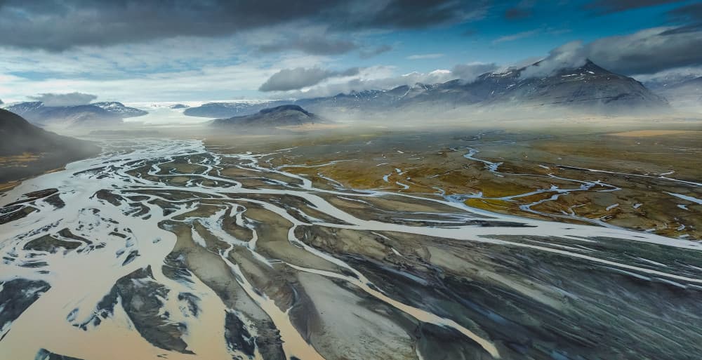 Glacial River Valley by Peter Svoboda MQEP — canvas wall art