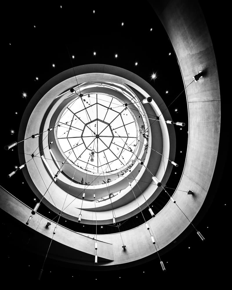 Spiral Ascent by Michiko Ôtomo — canvas wall art