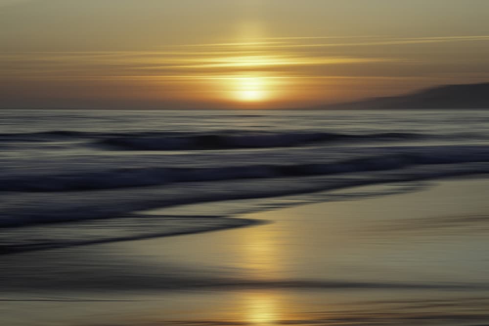 Golden Beach Sunset by Jose Curto — canvas wall art