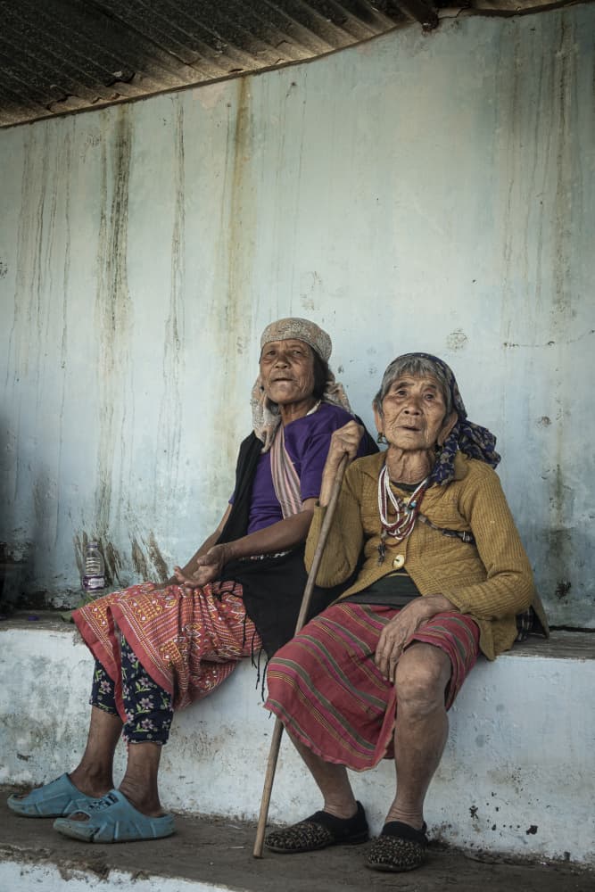 Elderly Tribal Women by Elena Molina — canvas wall art