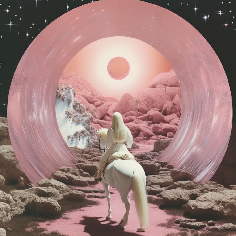 Celestial Journey by Samantha Hearn — canvas wall art