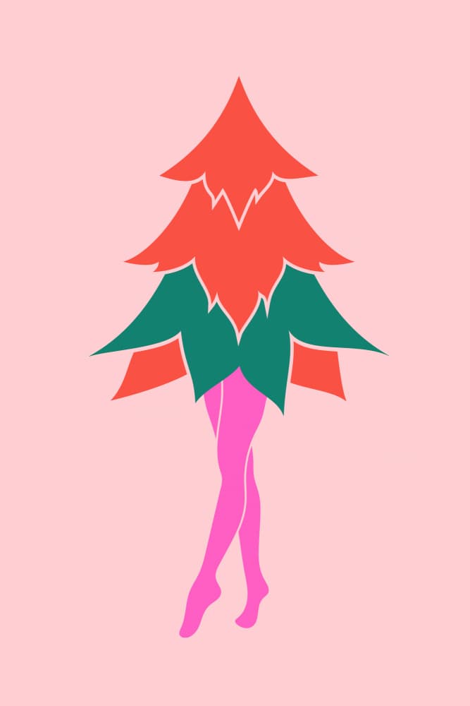 Xmas Christmas (2025) – 00037 by Kubistika — canvas wall art