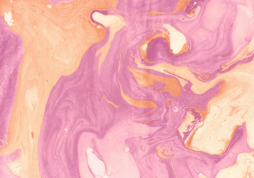 Rose Peach Marbling by Santhosh ch — canvas wall art