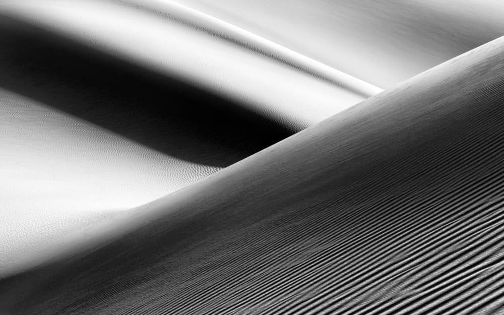 Desert Dune Shadows by Mohammadreza Momeni — canvas wall art