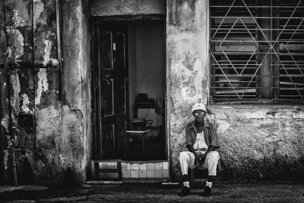 Urban Street Portrait by Pavol Stranak — canvas wall art