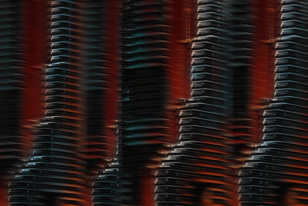 Dynamic Urban Blur by Hans-Wolfgang Hawerkamp — canvas wall art