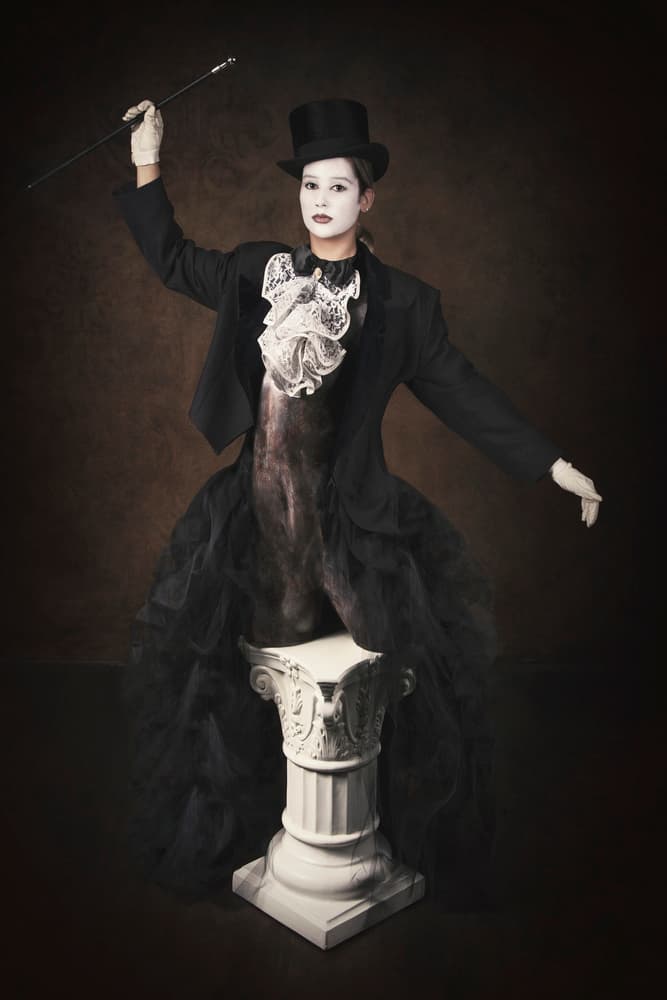 Magical Mime Illusion by Carola Kayen-Mouthaan — canvas wall art