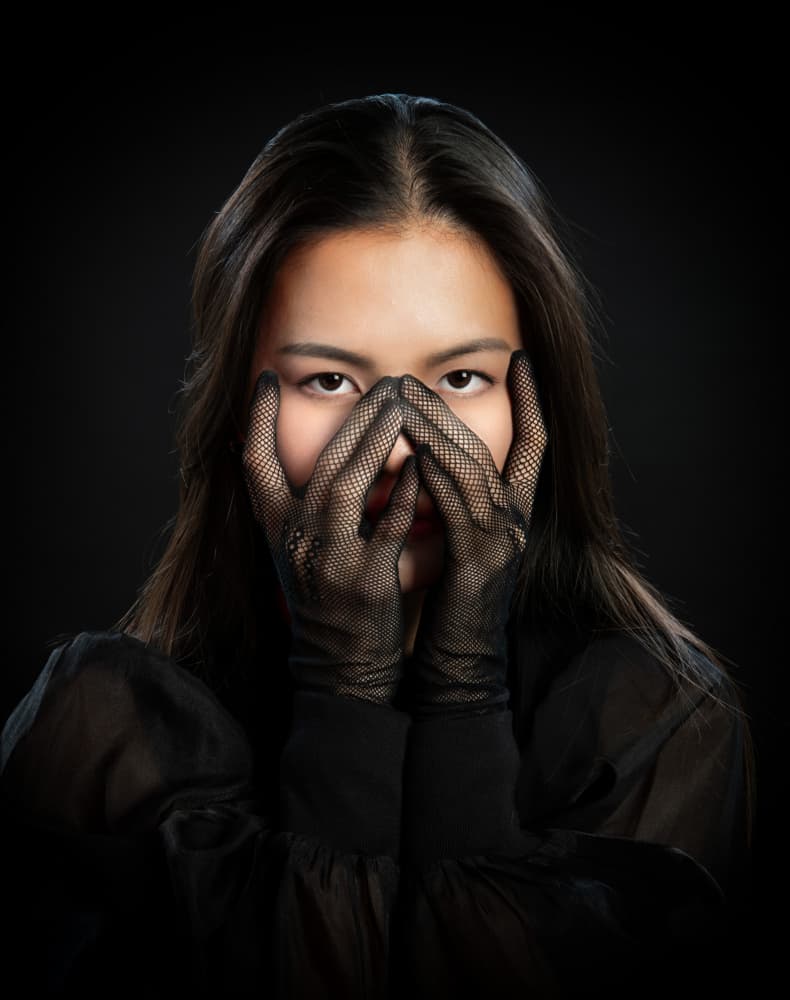 Mysterious Gaze by John Yuk Kong Chung — canvas wall art