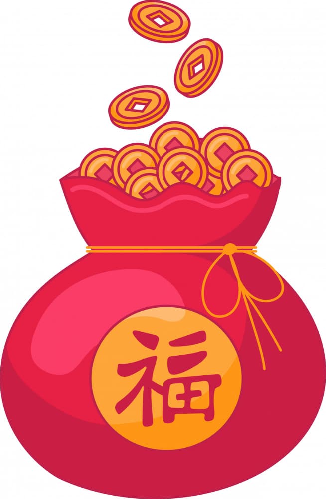 Prosperity Money Bag by Marika Barsrsind β canvas wall art