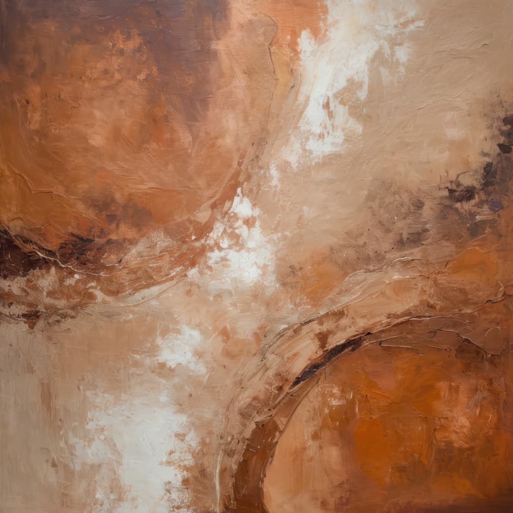 Earthy Desert Abstract by Alpenglow Workshop — canvas wall art