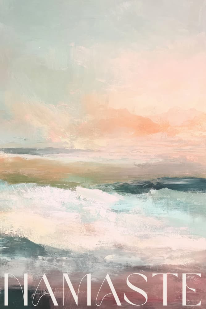 Namaste(pastel)no02 by Treechild — canvas wall art