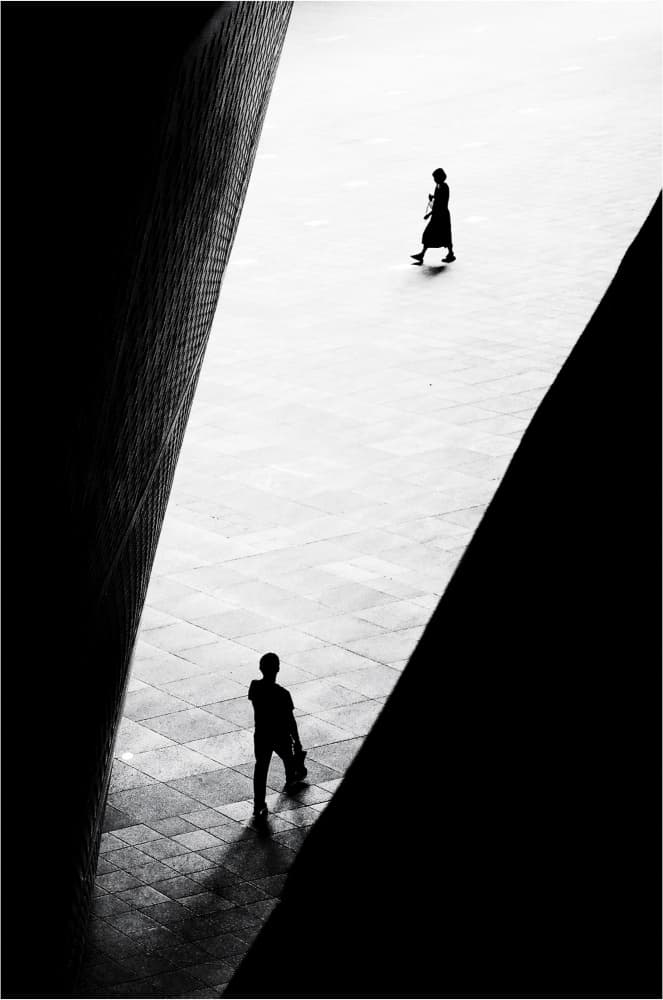 Urban Silhouettes by Parole Kim — canvas wall art