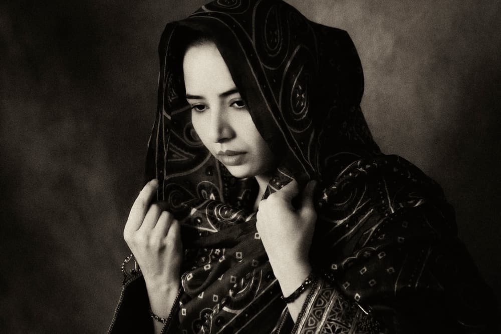 Pensive Woman Portrait by Jacob Tuinenga — canvas wall art