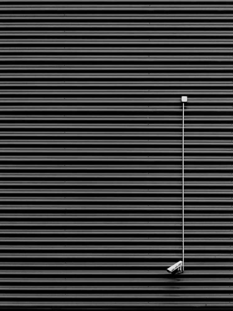 Abstract Industrial Security by Marius Surleac — canvas wall art