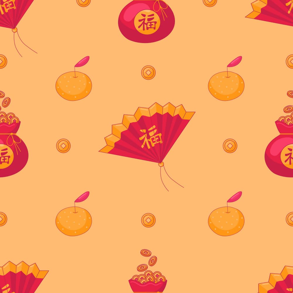 Chinese New Year Prosperity by Marika Barsrsind β canvas wall art