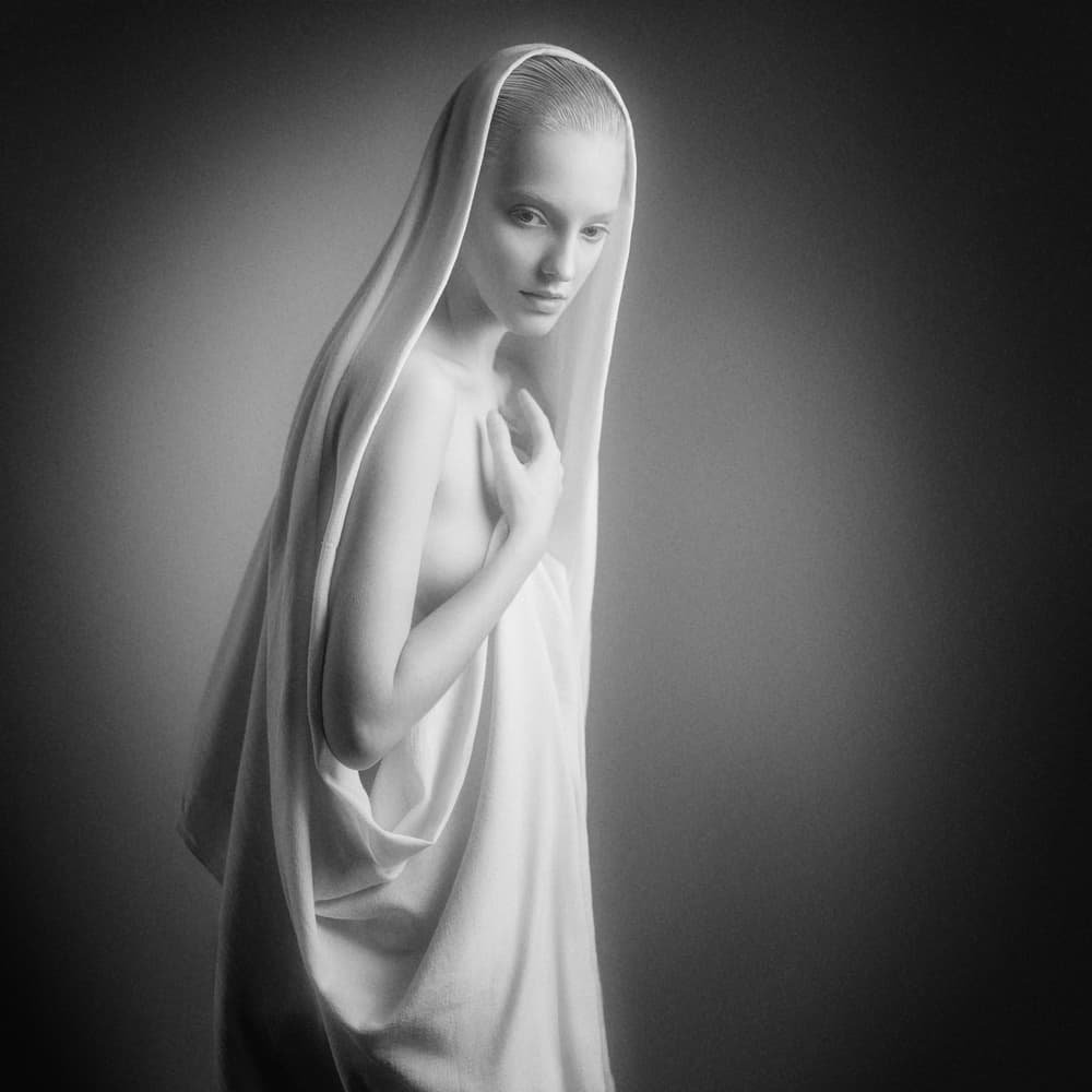 Draped Serenity by Yuri Shevchenko — canvas wall art