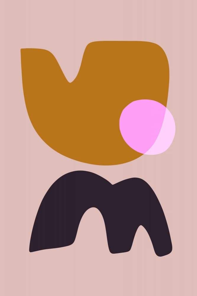 Abstract Organic Forms by Studio Memb — canvas wall art