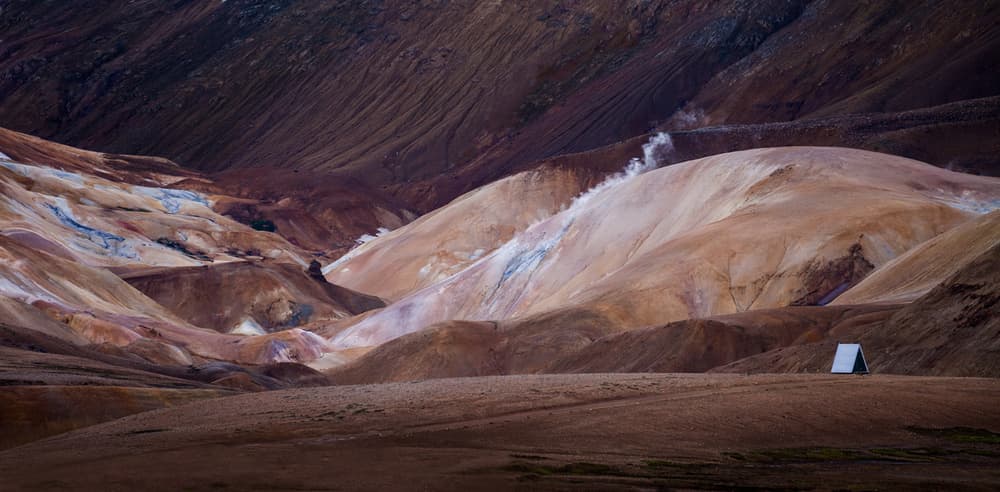 Steaming Volcanic Wilderness by Peter Svoboda MQEP — canvas wall art