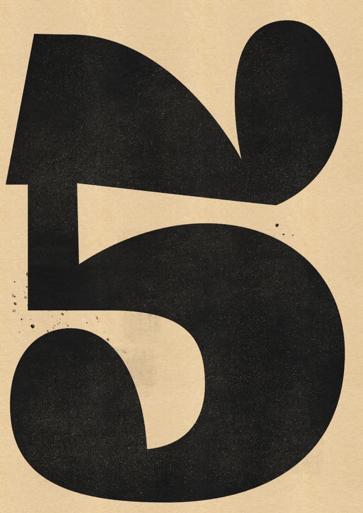 Retro Graphic Five by Nicholas — canvas wall art