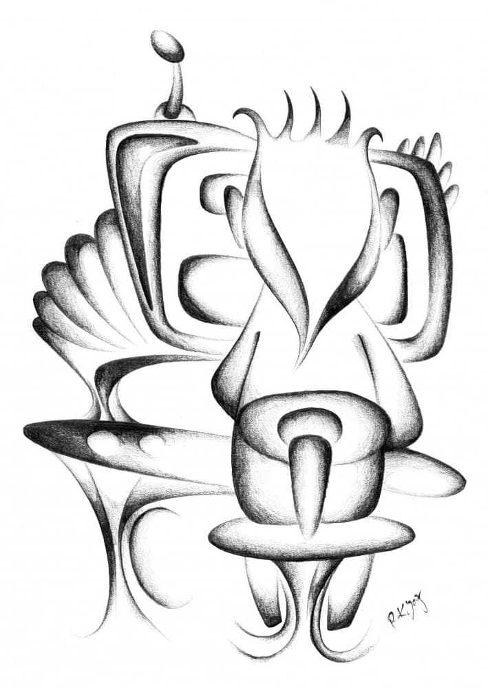 Surreal Organic Forms by Kulik — canvas wall art