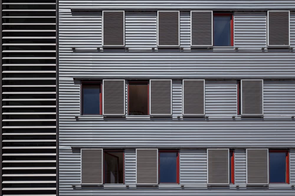 Modern Building Facade by Theo Luycx — canvas wall art