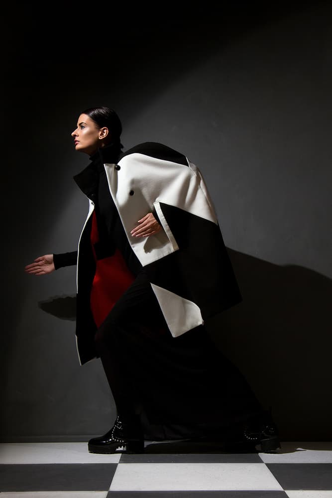 Dramatic Fashion Figure by Ivan Kovalev — canvas wall art