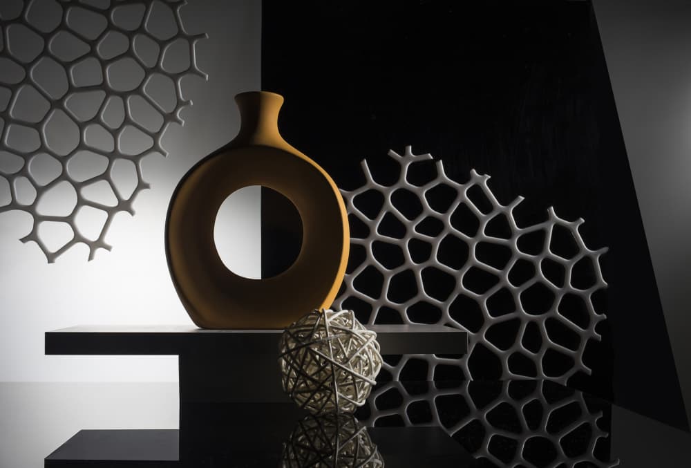 Modern Yellow Vase by Evgeniy Popov — canvas wall art