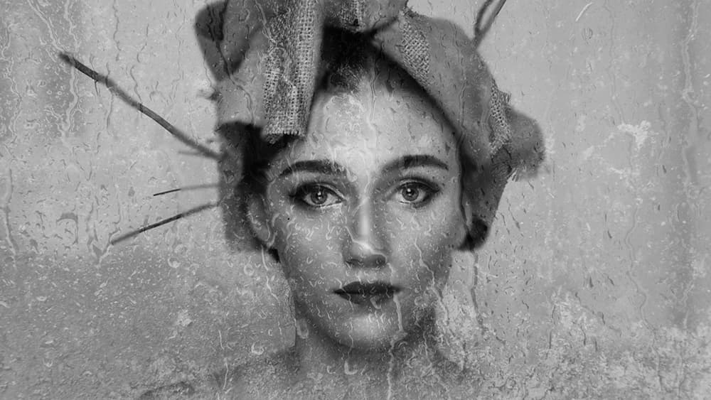 Pensive Rain Gaze by Anthony Skip — canvas wall art
