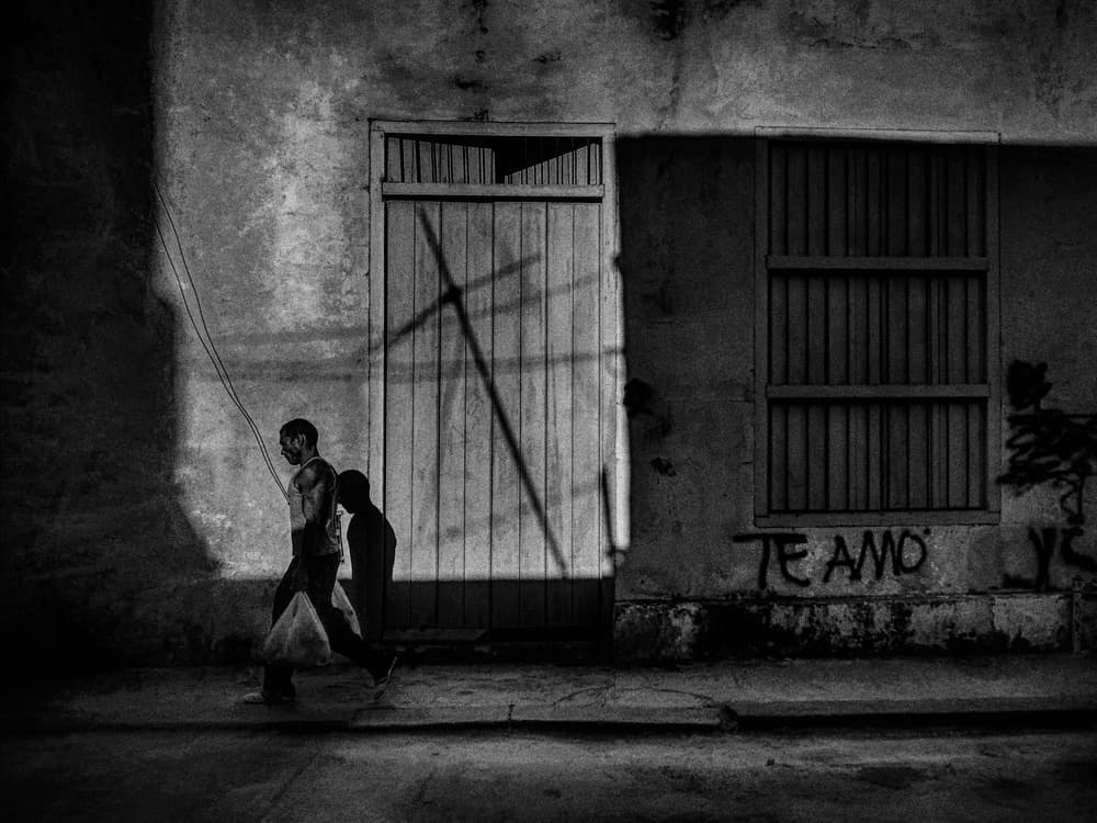 Urban Shadow Walk by Roxana Labagnara — canvas wall art