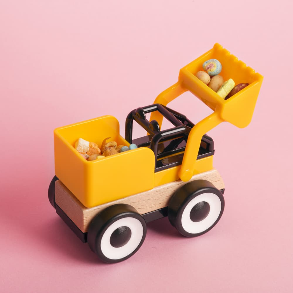 Sweet Toy Truck by Julia Ramiro — canvas wall art