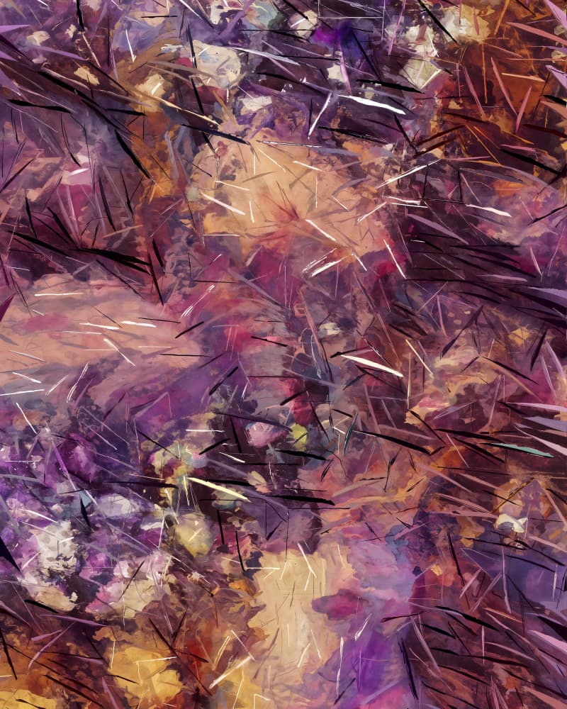 Vibrant Abstract Strokes by Uma Gokhale — canvas wall art