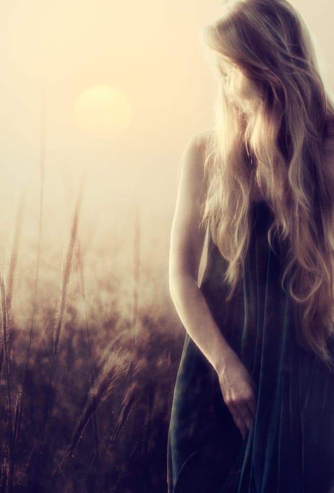 Golden Hour Contemplation by Charlaine Gerber — canvas wall art