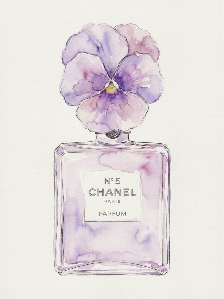 Purple Perfume Bloom by Andreas Magnusson — canvas wall art