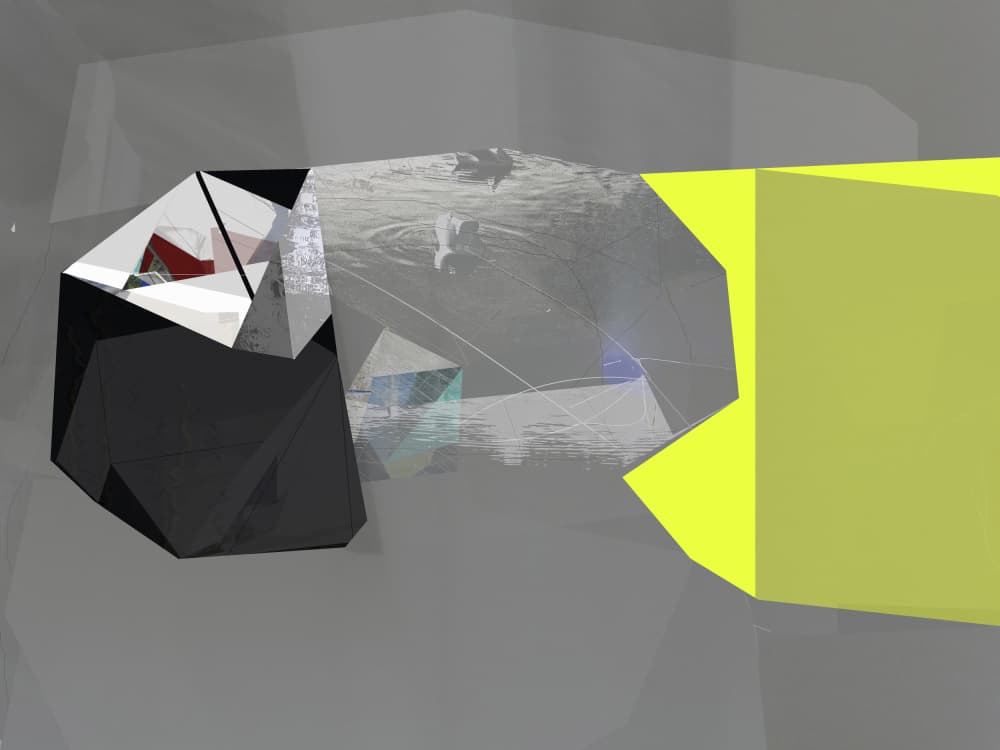 Angular Light Composition by Stefan Fransson — canvas wall art