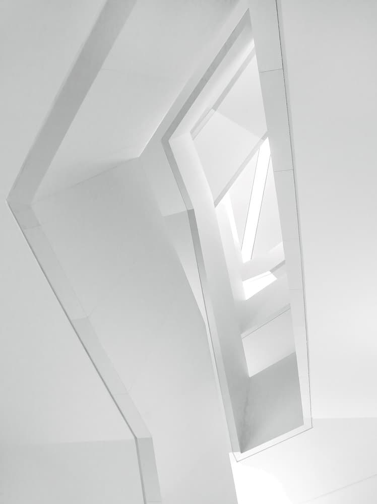 Clean Architectural Lines by Ivan Huang — canvas wall art