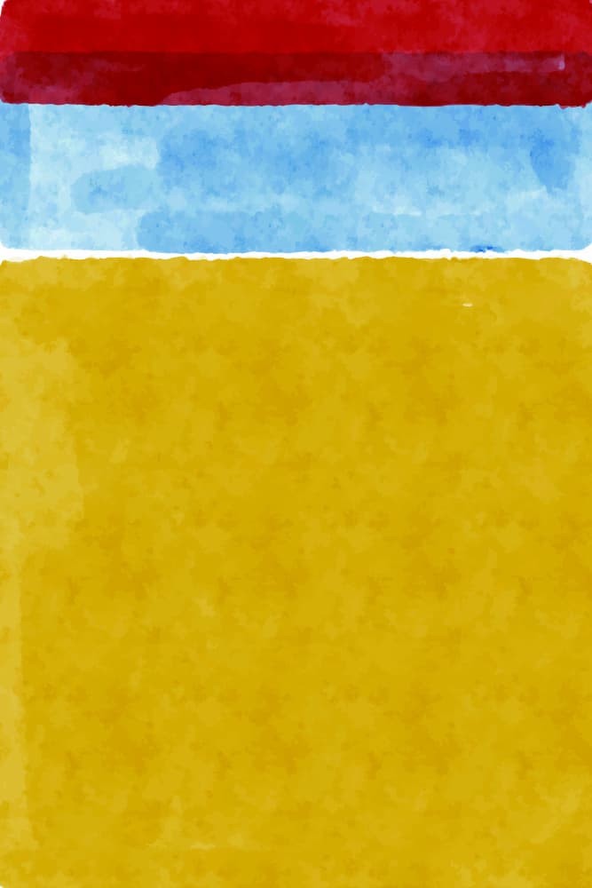 Abstract Color Blocks by jay stanley — canvas wall art