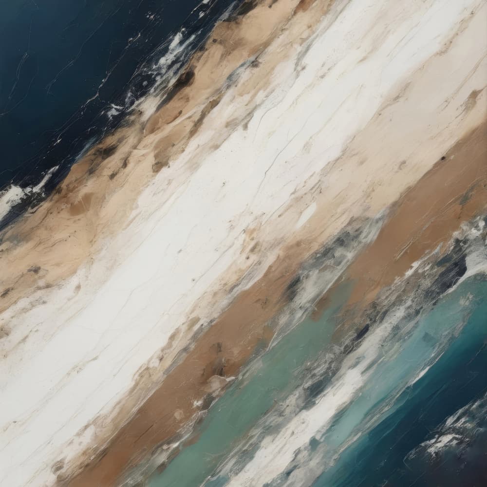 Desert Ocean Flow by Alpenglow Workshop — canvas wall art