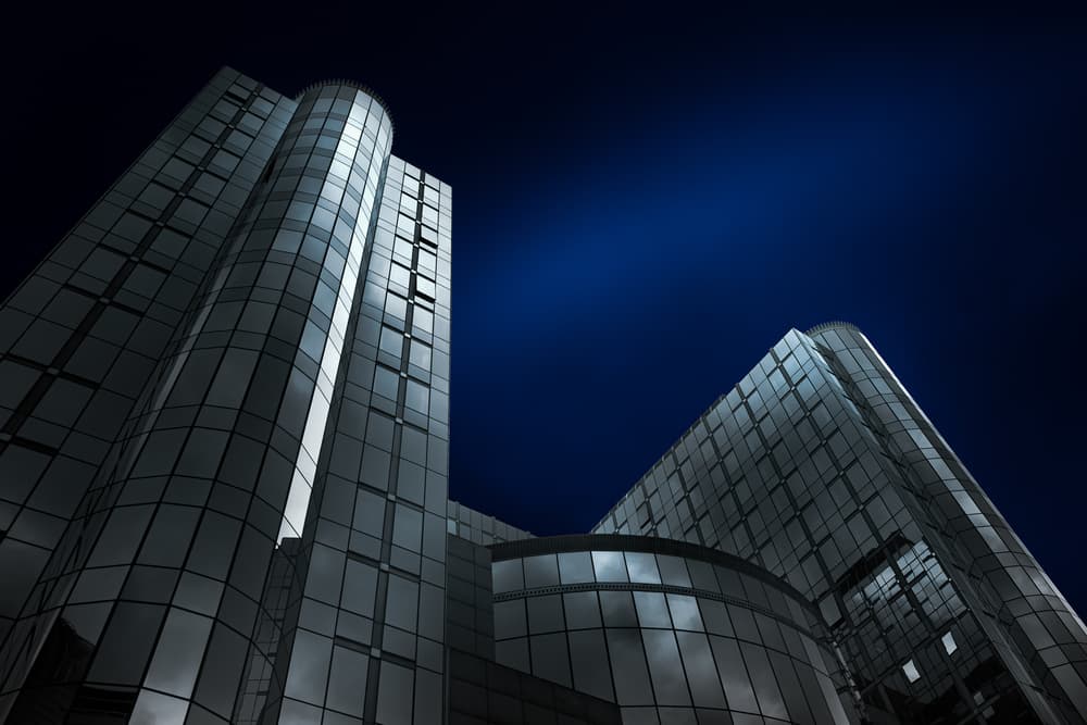 Sleek City Night by Marc Huybrighs — canvas wall art