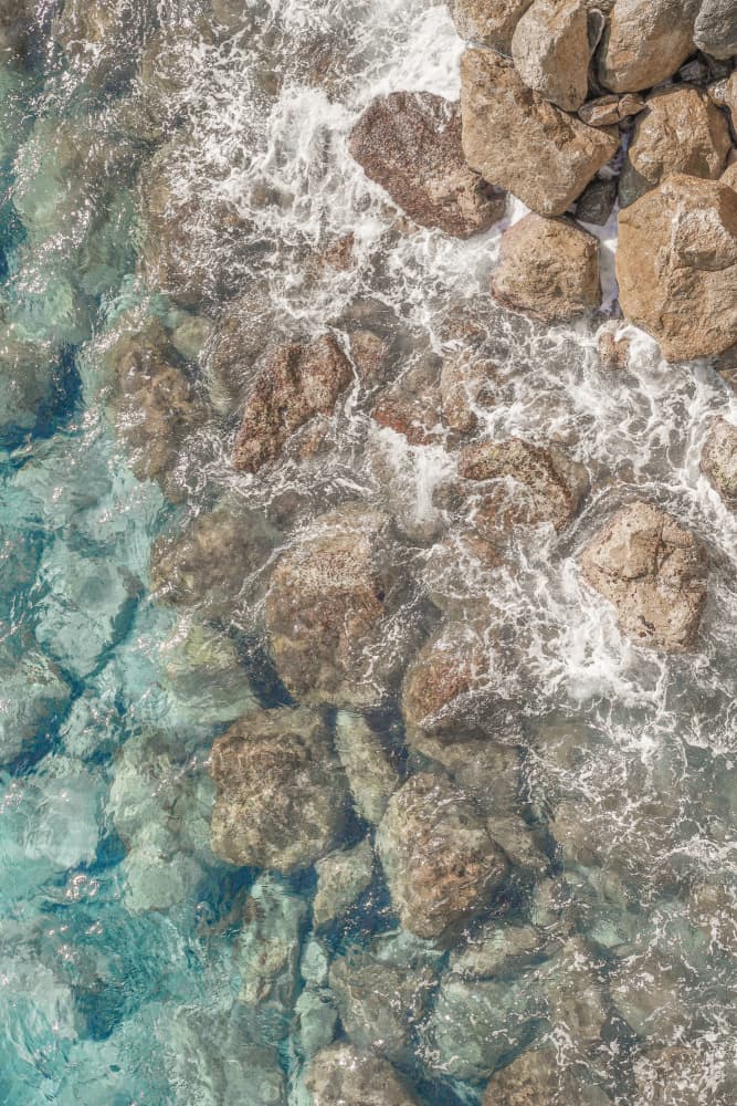 Clear Coastal Water by Henrike Schenk — canvas wall art