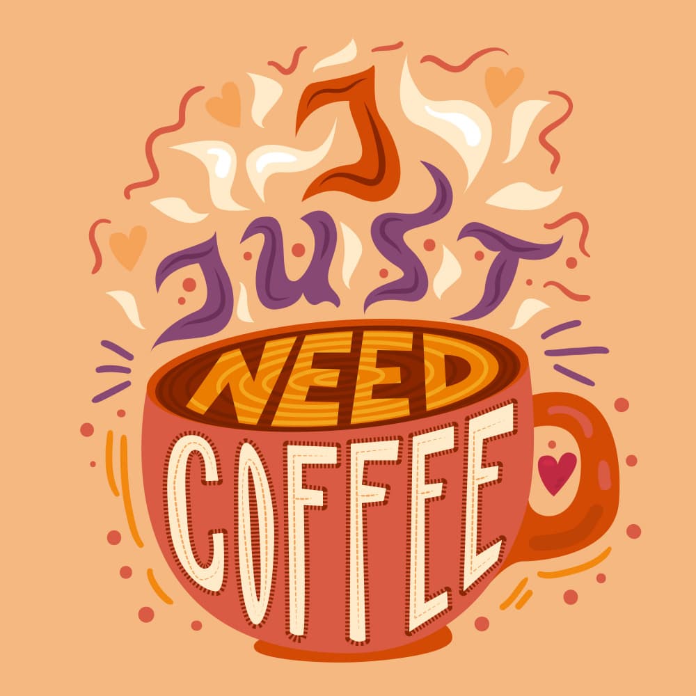 I Just Need Coffee by Marika Barsrsind β canvas wall art