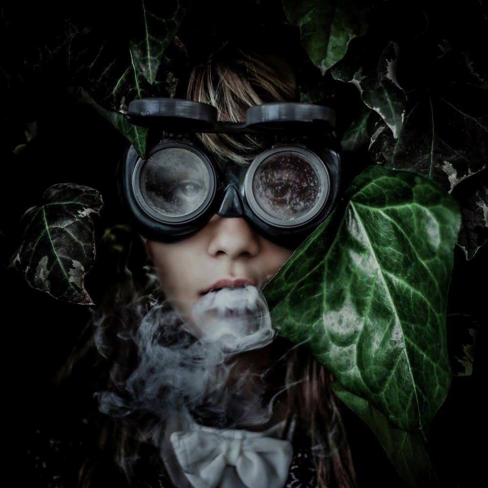 Mysterious Steampunk Child by Peyman Naderi — canvas wall art