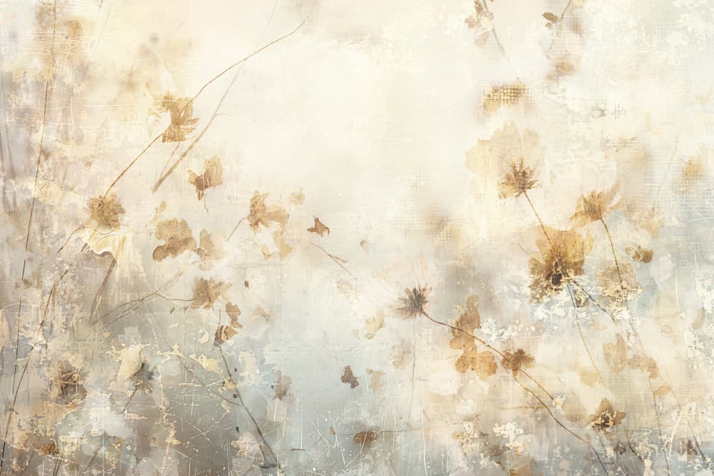 Dreamy Dried Flowers by Rafal Kulik — canvas wall art